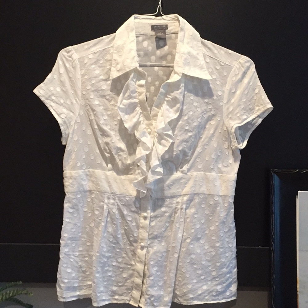 Ann Taylor Short Sleeve Shirt